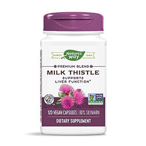 Milk Thistle Standardized Extract 120 vCaps, Nature's Way