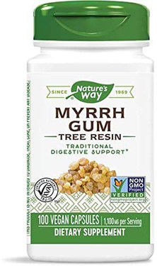Buy Myrrh Gum 100 Caps, Nature's Way, UK Shop 