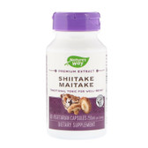 UK Buy  Shiitake & Maitake Standardized, 60 Caps, Nature's Way