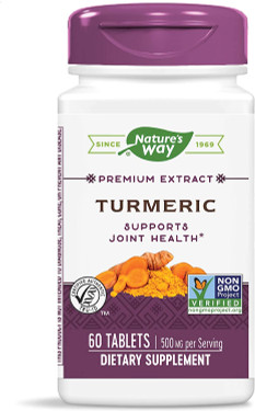 Buy UK Turmeric Standardized Extract 60 Tabs, Nature's Way, Inflammation