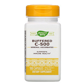 UK Buy Vitamin C 500 Ascorbate Buffered, 100 Caps, Nature's Way