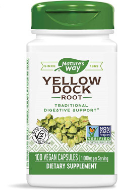 UK buy  Yellow Dock Root 100 Caps, Nature's Way