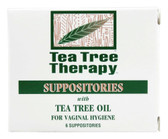 Tea Tree Suppository 6 ct, Tea Tree Therapy