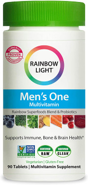 Men's One Multi 90 Tabs, Rainbow Light, UK Shop