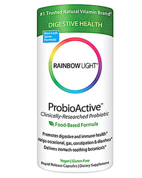 Probio 1B Defense Vegan Guard 90 VCaps Rainbow Light, Digestive Probiotics, UK Shop