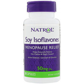 Soy Isoflavones 50mg 60 Caps Natrol, UK Store