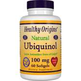 Healthy Origins Ubiquinol 100 mg 60 Softgels, UK Store