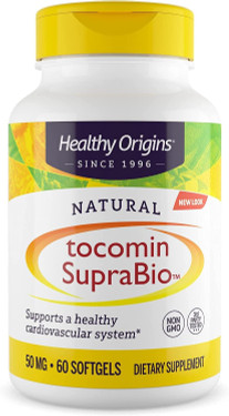 Buy UK Healthy Origins, Tocomin SupraBio 50mg 60 Softgels