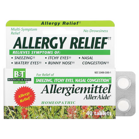 UK Buy Allergiemittel AllerAide Blister Pak 40 Tabs, Boericke & Tafel
