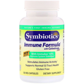 Colostrum Plus with BIO-Lipid Immune Formula 120 Caps Symbiotics, UK Shop