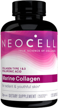 Buy Fish Collagen+ HA 120 Caps, Neocell, Skin Hair & Nails, UK Shop
