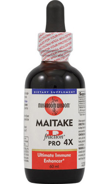Maitake D-Fraction Pro 4X 2 oz Mushroom Wisdom, Immune Support, UK Supplements