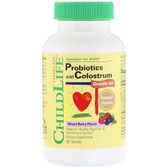 UK Buy Probiotics Plus Colostrum, 90 Chews, Childlife