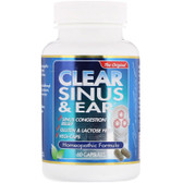UK Buy Clear Sinus & Ear, 60 Caps, Clear Products, Congestion