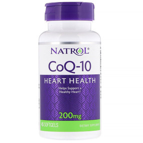 CoQ10 200mg, 45 Softgels, Natrol 