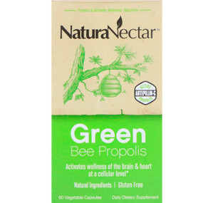 UK Buy Green Bee Propolis 60 Caps, Naturanectar