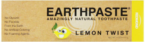 Earthpaste Toothpaste Lemon Twist 4 oz, Redmond Trading Company, UK