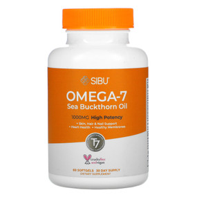 UK Buy Sibu, Omega 7 Cellular Support 60 Softgels