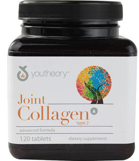 Joint Collagen Type 2 Advanced 120 Tabs Youtheory, Cartilage, UK