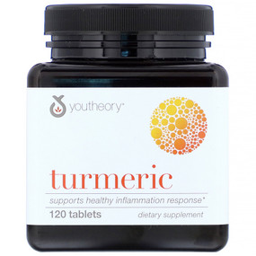 UK Buy Turmeric Advanced, 120 Tabs, Youtheory, Anti-Inflammatory