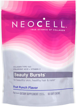 Buy UK Neocell Collagen 60 Soft Chews, Super Fruit Punch