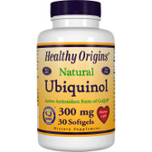 Ubiquinol 300mg 30 Softgels, Healthy Origins, UK Store