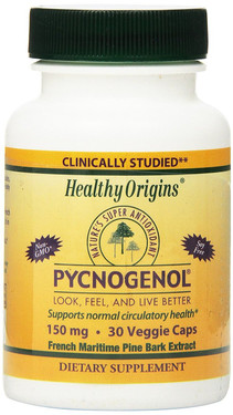 Pycnogenol 150mg 30 vCaps Healthy Origins, UK Store