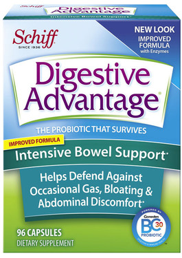 Intensive Bowel Support 96 Caps, Digestive Advantage