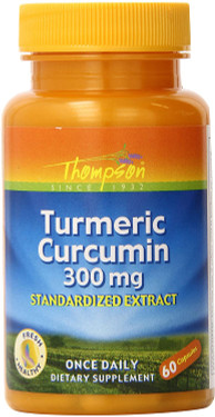 UK Buy  Turmeric Extract 300mg, 60 Caps, Thompson, Curcumin