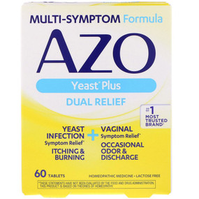 UK Buy AZO, Yeast, 60 Tabs, I-Health