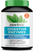Digestive Enzymes w Probiotics 180 Veggie Caps, UK Store