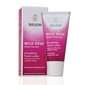 Buy Wild Rose Smoothing Facial Lotion 1 oz Weleda Online, UK Delivery, Night Creams