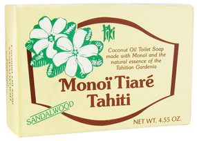 Buy Soap Bar Sandalwood 4.6 oz Monoi Tiare Online, UK Delivery