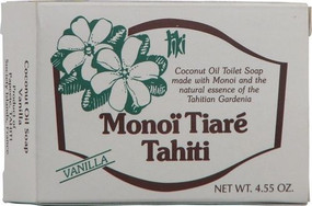 Buy Soap Bar Vanilla 4.6 oz Monoi Tiare Online, UK Delivery