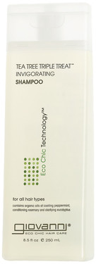 Buy Shampoo Tea Tree Triple Treat 8.5 oz Giovanni Cosmetics Online, UK Delivery,