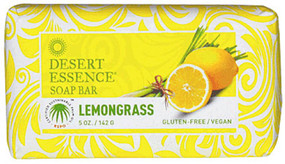 Buy Lemongrass Bar Soap 5oz Desert Essence Online, UK Delivery,