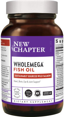 Buy Wholemega 1 000 mg 120 sg New Chapter Supplements Online, UK Delivery, EFA Omega EPA DHA