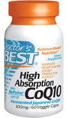 Buy High Absorption CoQ10 100 mg 60 Veggie Caps Doctor's Best Online, UK Delivery, Coenzyme Q10