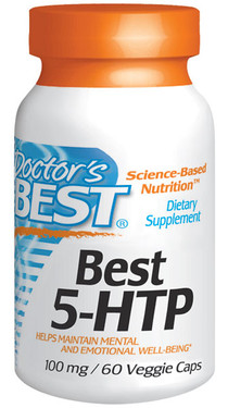 Buy Doctor's Best 5-HTP 100 mg 60 Veggie Caps Relaxation Online, UK Delivery,