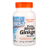 Buy Doctor's Best Extra Strength Ginkgo 120 mg 120 Caps Memory Online, UK Delivery, Herbal Remedy Natural Treatment