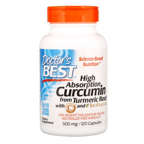 Buy Doctor's Best Curcumin C3 500 mg 120 Caps Immune Health Online, UK Delivery, Antioxidant Curcumin Ayurveda Ayurvedic 