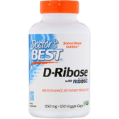 Buy D-Ribose 850 mg 120 vC Doctor's Best Energy Online, UK Delivery, Sports Nutrition