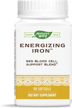 Buy Energizing Iron 90 Softgels Enzymatic Therapy Immune Support Online, UK Delivery, Mineral Supplements