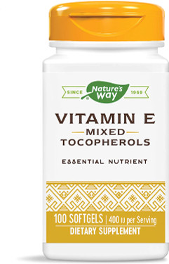 Buy Vitamin E 400 IU 100 Softgels Enzymatic Therapy Online, UK Delivery