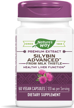 Silybin Phytosome from Milk Thistle, 60 Caps, Nature's Way