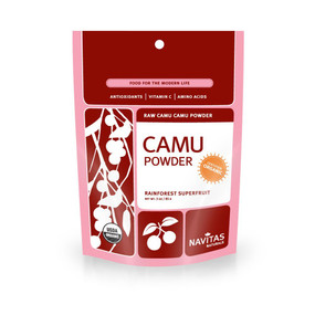 Buy Organic Camu Camu Powder 3 oz Navitas Naturals Online, UK Delivery, Super Fruits Extract