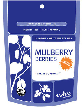 Buy Organic Mulberries 8 oz Navitas Naturals Online, UK Delivery, Vegan Food