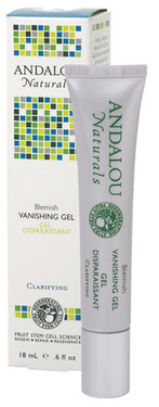 Buy Blemish Vanishing Gel .6 oz Andalou Clarifying Repair Online, UK Delivery, Vegan Cruelty Free Product Acne Prone Skin Type