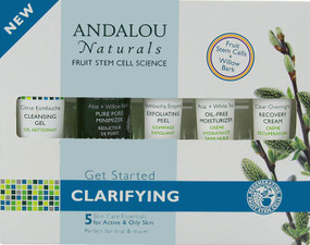 Buy Get Started Clarifying Kit 5 PC Andalou Online, UK Delivery, Night Creams Vegan Cruelty Free Product