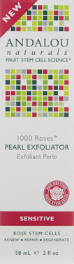 Buy 1000 Roses Pearl Exfoliator 2 oz Andalou Sensitive Online, UK Delivery, Vegan Cruelty Free Product Facial Cleansers